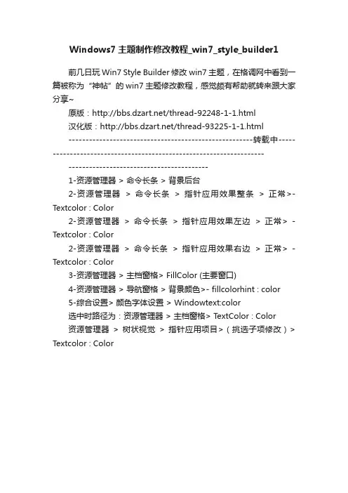 Windows7主题制作修改教程_win7_style_builder1