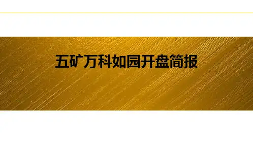 五矿万科如园开盘简报