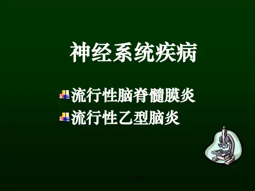 病理学-流脑和乙脑ppt课件