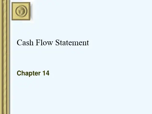 Cash Flow Statement