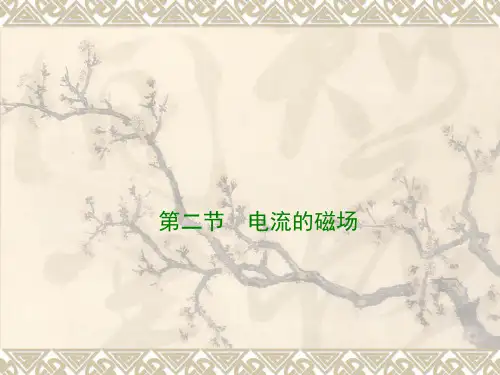1电流的磁场 (课件) 沪科版九年级物理全一册(1)
