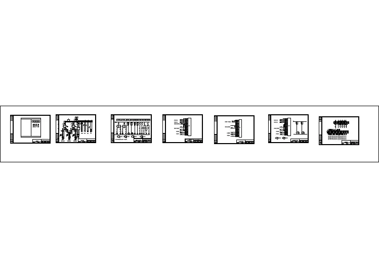 某设备控制系统CAD示意图