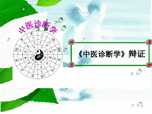 5、中医诊断学—辩证