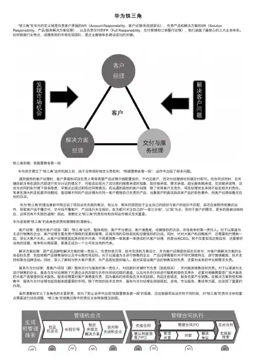 华为铁三角——精选推荐