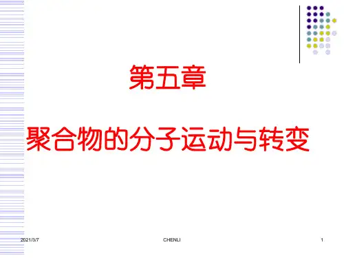 高分子物理PPT课件