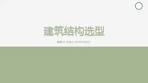 结构选型