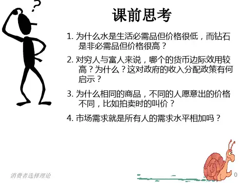 第五章消费者选择理论课件