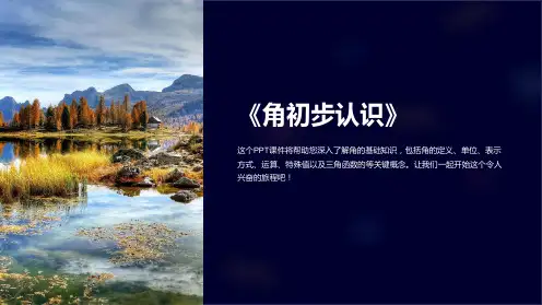 《角初步认识》课件