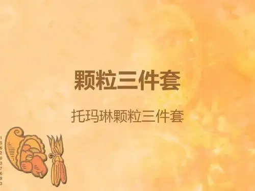 颗粒三件套