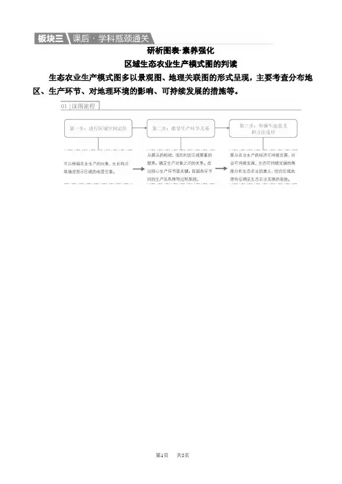 高考地理一轮课后通关：3-4-1_区域农业发展—以我国东北地区为例_word版含解析
