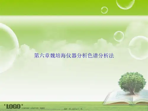 第六章魏培海仪器分析色谱分析法2讲课文档