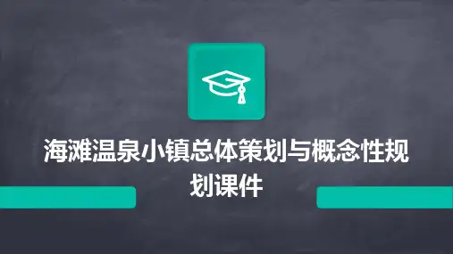 海滩温泉小镇总体策划与概念性规划课件