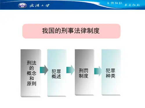 思想道德修养与法律基础第十一讲刑法