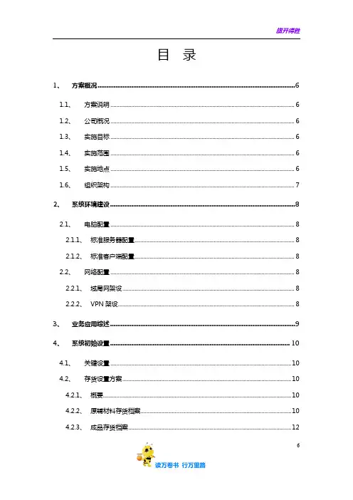 【用友ERP】女装-细分行业解决方案