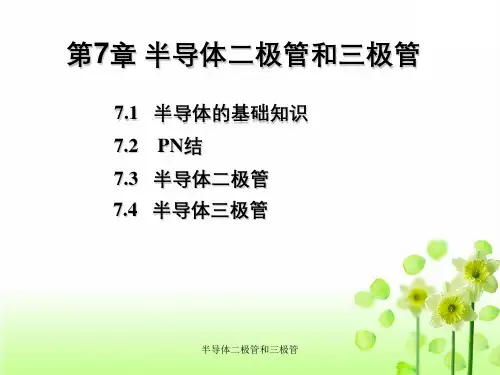 半导体二极管和三极管
