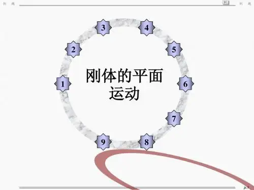 刚体的平面运动