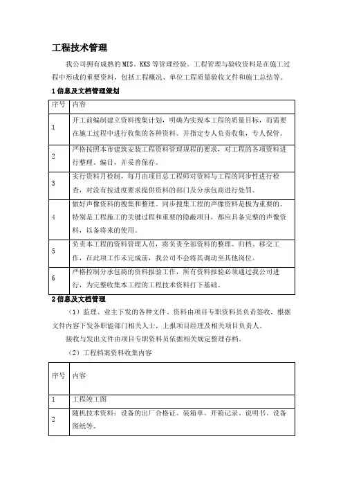 工程技术管理