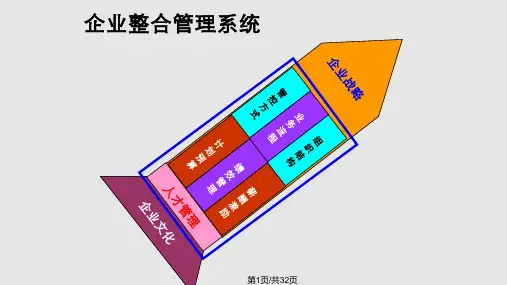 事业部制组织变革方案概要PPT课件
