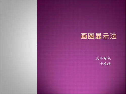 画图显示法