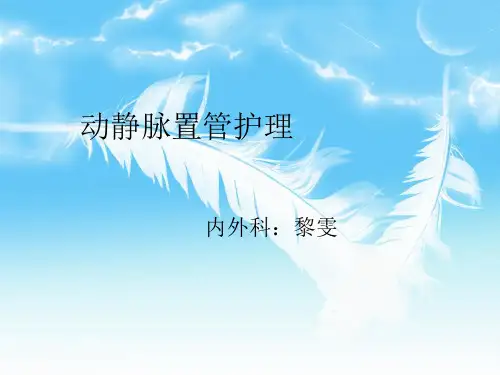 动静脉置管护理