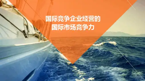 国际竞争：企业经营的国际市场竞争力