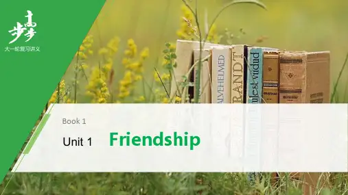 21版：(浙) Unit 1 Friendship(步步高)