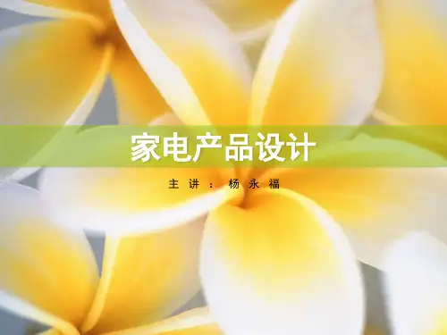 家电产品设计(PPT-105)