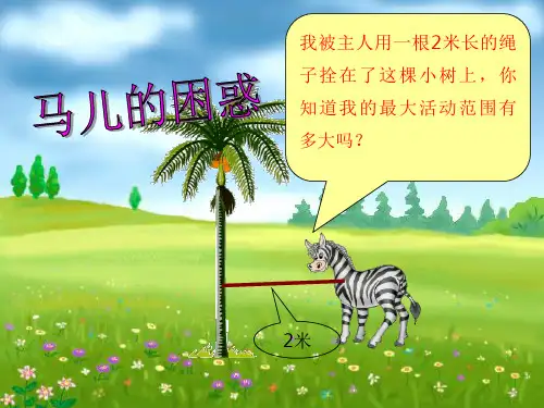 苏教版数学五年级下册圆的面积ppt课件