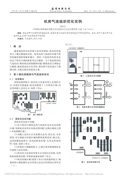机房气流组织优化实例_张彦才