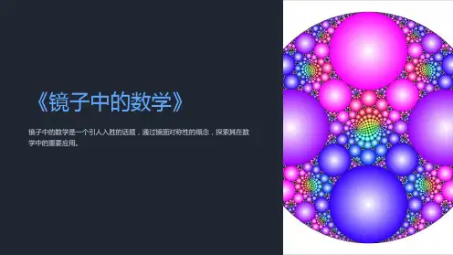 《镜子中的数学》课件