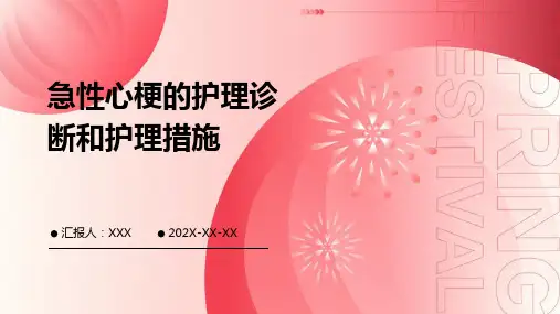 急性心梗的护理诊断和护理措施
