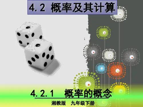 4.2.1 概率的概念1