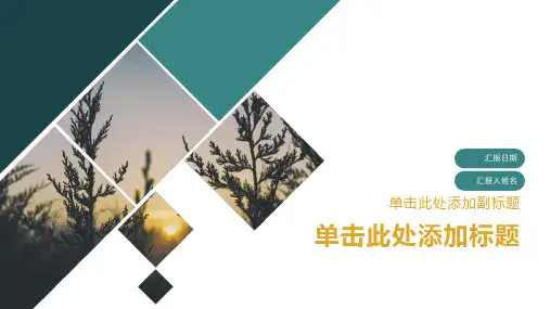 教育培训演讲培训PPT模板15张