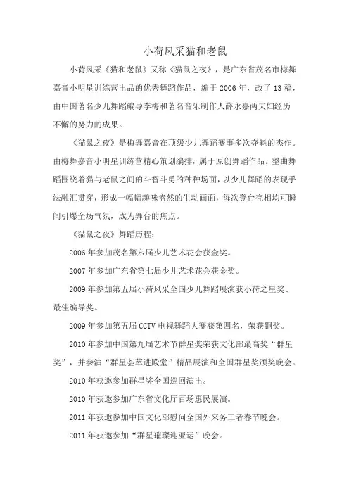 小荷风采猫和老鼠