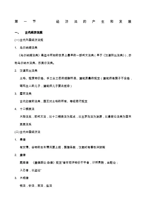 人民大学王宗玉经济法PPT
