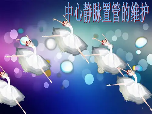 中心静脉置管的维护ppt课件