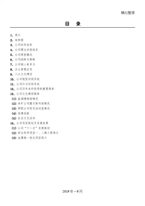 盐湖股份公司企业文化