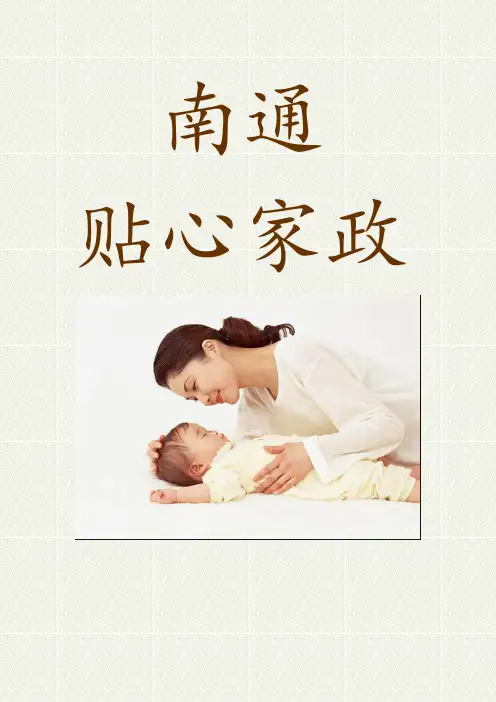家政创业计划书