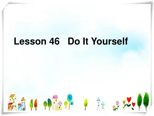 新概念英语NCE3_lesson46(共30页)课件
