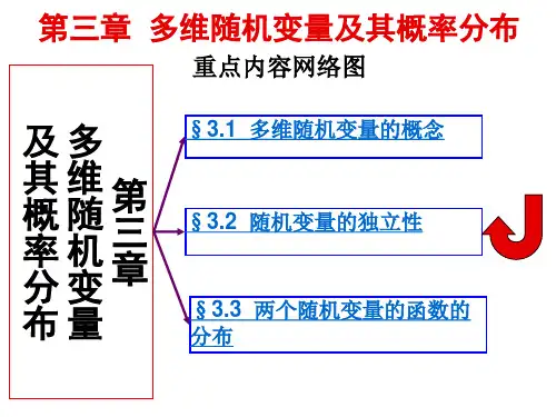 多维随机变量及其概率分布