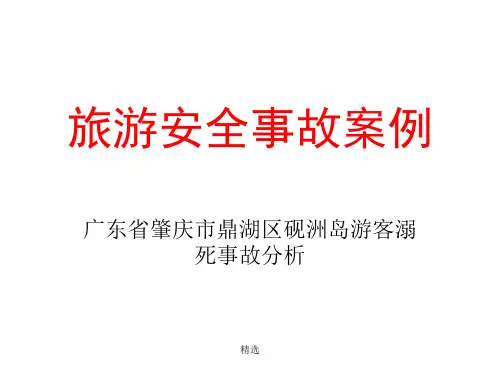完整版旅游安全事故案例.ppt