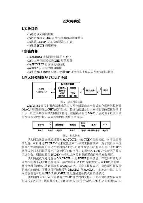 控制器局域网(CAN)实验