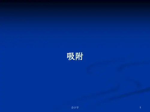 吸附PPT学习教案