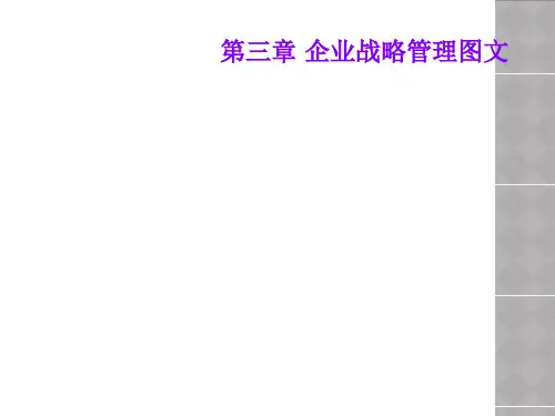 第三章 企业战略管理图文