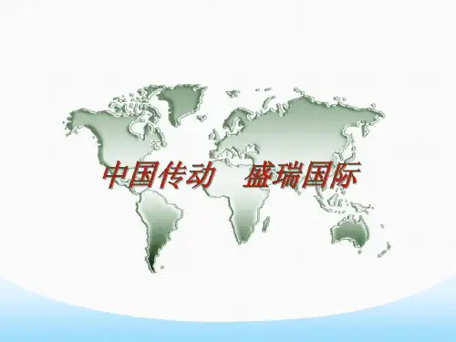 盛瑞传动股份有限公司
