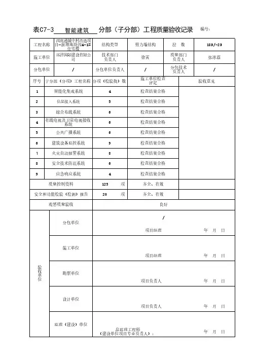 智能建筑-1#