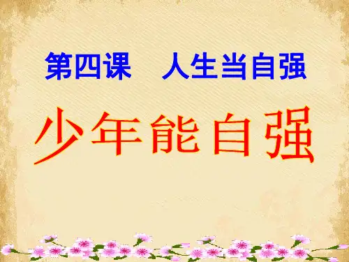 少年能自强ppt优秀课件8 课件下载