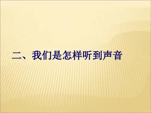 耳的各部分功能ppt医学课件