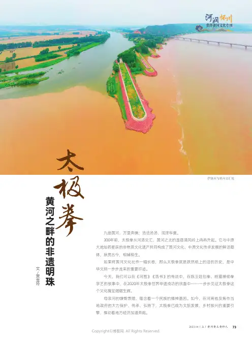 黄河之畔的非遗明珠太极拳