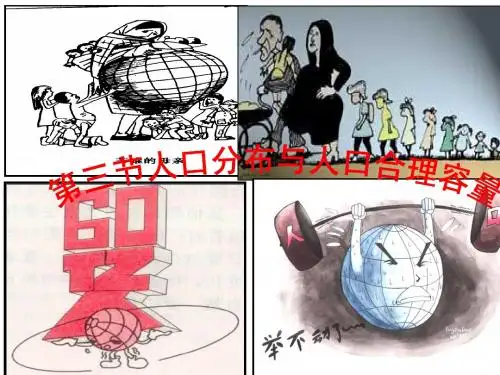 人口分布与人口合理容量.ppt1